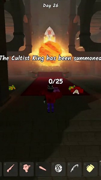 Roblox Bunny Class vs Cultist King in 99 Nights