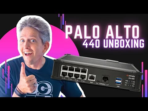 Palo Alto Firewall PA-440 Unboxing | Startup | First Time Setup