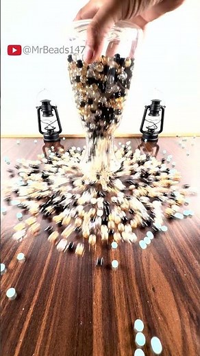 🪷 Hypnotic Beads Flow | Reverse ASMR Visual for Calm Mind