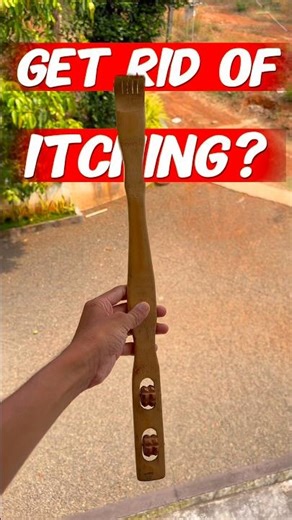 No More Itching Problems! Amazing Back Scrubber with Massage.