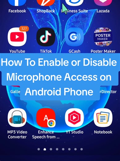 Enable or Disable Microphone Access on Android Phone