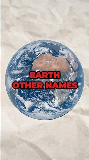 What Is Earth Really Called?