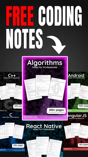 💻 This Website Gives FREE Coding Notes! #ai #technology