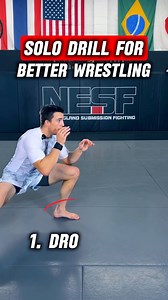 Takedowns are a crucial skill. Here’s a simple solo drill to improve your single leg takedowns 🤙 | BSF