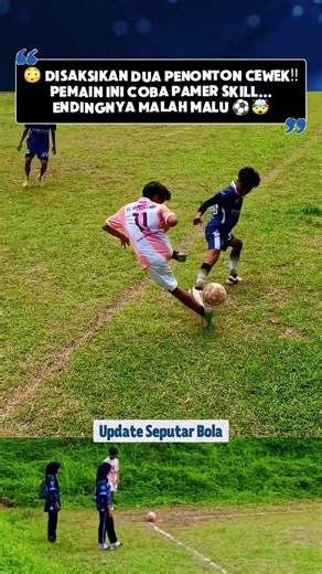 😳 Pemain Ini Tiba-Tiba Pamer Skill Saat Ditonton Penonton, Tapi Gagal ⚽