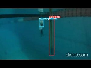 Autonomous Underwater Robotic Vehicle (AUV) video #1