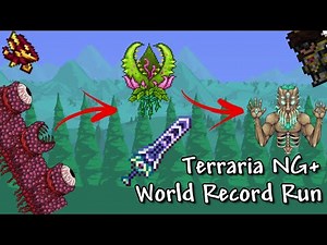 The Craziest Luck EVER! || Terraria NG+ World Record Speedrun