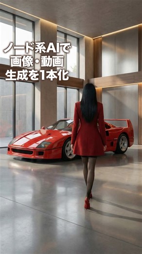 @aicreatorjp | 「画像生成」「動画生成」 それぞれを別々のツールで行わず、 制作を一本の流れで生成する方法があります😊 ノード機能を持つAIツール、 freepikやFLORAなどを使うと 制作フローそのものが見えてくる👀 ひとつひとつの作業を “点（ノード）”として考え、... | Instagram