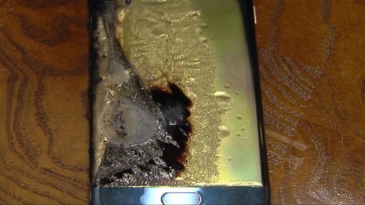 Samsung Smartphones Blamed for Explosions