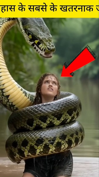 इतिहास का सबसे खतरनाक Anaconda #viral