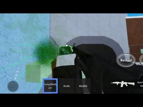 Roblox glory kill testing?! (zombie game)