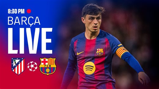 🔴 BARÇA LIVE | Atlético Madrid vs FC Barcelona | UEFA Champions League 25/26 ⚽