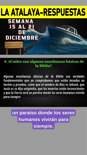 ESTUDIO DE LA ATALAYA de esta semana. #jw #jworg #LaAtalaya | Comentarios y Respuestas Para las Reuniones T.J