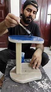 Chalk paint aur polyurethane Polyurethane ku use krni chaheye after applying chalk paint aur kahn kahn use kr sakty hn. . . #paint #color #diy #chalkpaint | Crafter Bhaiya