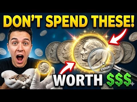 Old Roosevelt One Dime Coins Worth Money – Don’t Spend These Dimes!