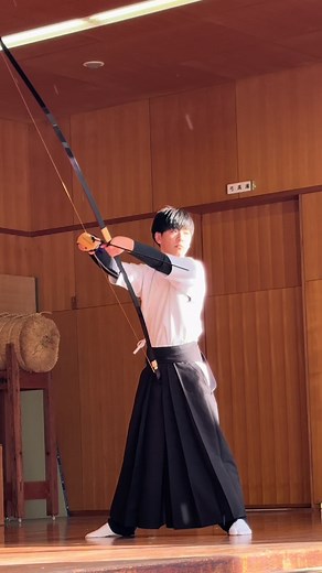 自主練の進展と弓道の弦音