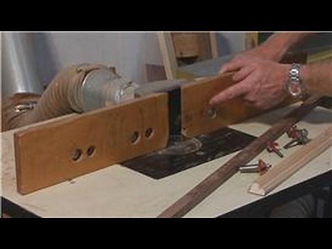 Woodworking : How to Use a Wood Shaper
