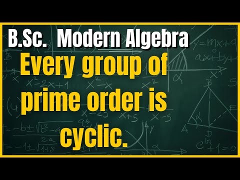 PYQ:: Why Every Group of Prime Order is Cyclic | Explanation by Dr. Himanshu Singla |