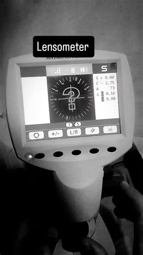 Refractionist _YasirButt on Instagram: "Read the caption 👇👇👇👇👇 Lensometer 👇👇👇👇 A lensometer (also called a lensmeter or focimeter) is an optical instrument used in optometry to measure the power of spectacle lenses. 👓 What does a lensometer measure? It helps determine: Spherical power (SPH) Cylindrical power (CYL) Axis of astigmatism Prism power (if present) Add power in bifocal/progressive lenses Optical center of the lens Why is a lensometer used? To verify spectacle prescriptions To