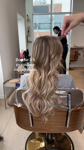 Extensions de cheveux : l'art de l'installation en détail