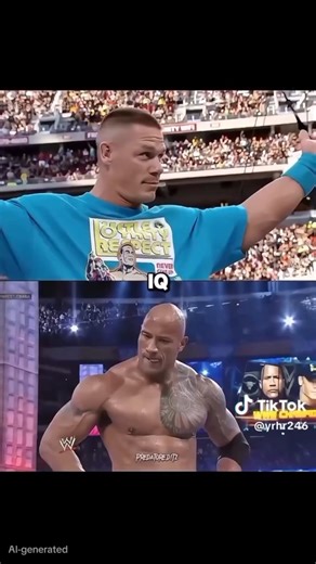 John cena vs The rock
