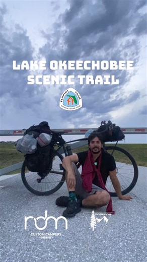 RDM CAMPERS on Instagram: "Exploring the Lake Okeechobee Scenic Trail | 117 Miles by Bike For two days, I rode the 117-mile Lake Okeechobee Scenic Trail (LOST), a loop that runs along the second-largest freshwater lake in the U.S. and is part of the Florida National Scenic Trail. This ride allowed me to closely investigate the hydraulic infrastructure that has transformed Florida’s river system, documenting in images the dikes, canals, and water control structures that regulate the lake’s flow a
