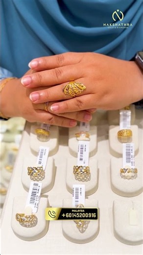 22 k ring collection………✨