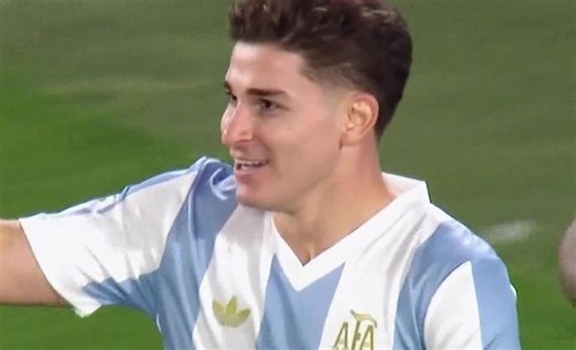 Video: así fue el gol de Julián Álvarez para la Selección Argentina vs Brasil
