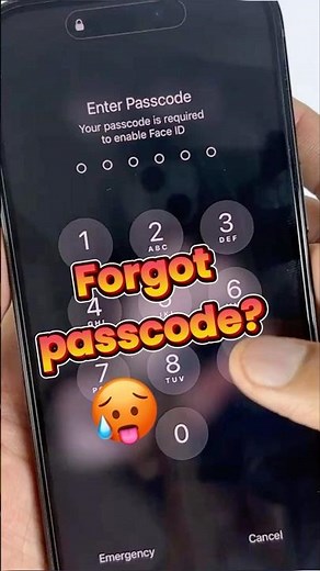 ✨2 Mehods to Fix if you Forgot iPhone Passcode with pc#shorts