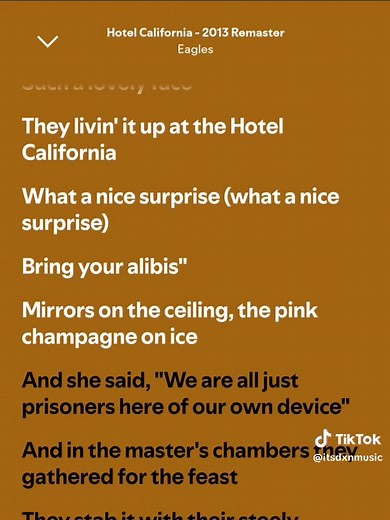 Hotel California Lyrics: Unraveling the Eagles' Classic
