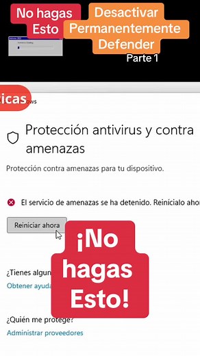 Cómo desactivar Windows Defender permanentemente - Parte 1