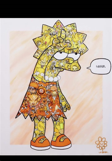 Lisa Simpson: A Colorful Artistic Journey