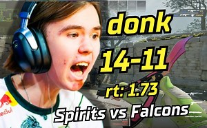 年少有为！donk (14-11) 对阵 猎鹰 (远古遗迹) | 2024.02.11 | CS2 POV\u002FDEMO POV