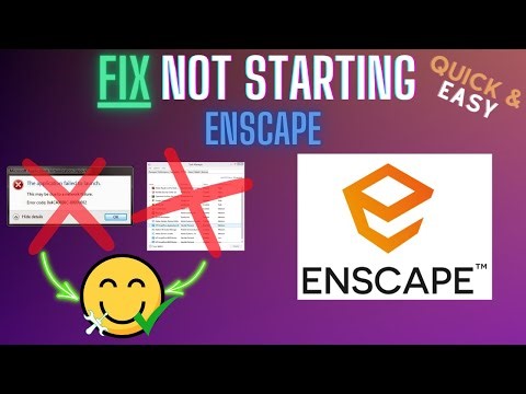 Enscape Not Starting? Fix Launch, Renderer Errors & Black Screen – Full Guide