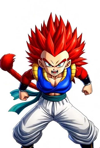 Gotenks Super Saiyan 4 Matheus