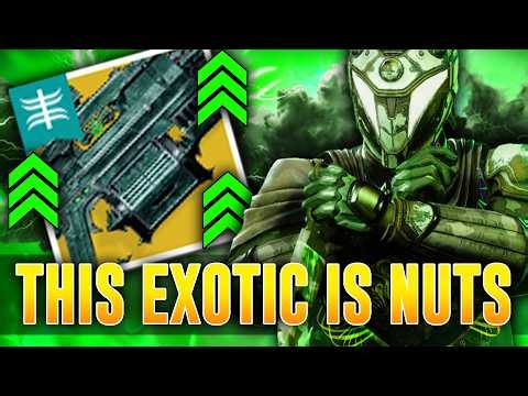This Build Makes the NEW Exotic Machine Gun AMAZING... (Destiny 2 Renegades Hunter Build)