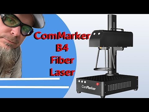Unboxing and Setting Up the Powerful ComMarker B4 Fiber Laser