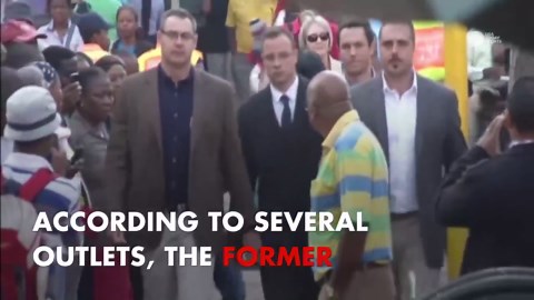 Oscar Pistorius sent to hospital for chest pains