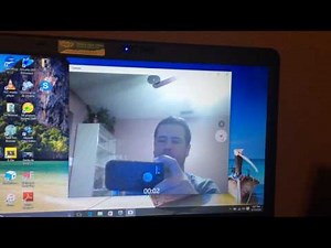 Laptop Toshiba con Windows 10 donde encuentro mi Webcam