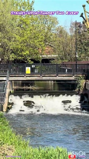 #staines upon #thames #two #river #riverside #spring #springtime #london #londonlife #shorts #jaiden