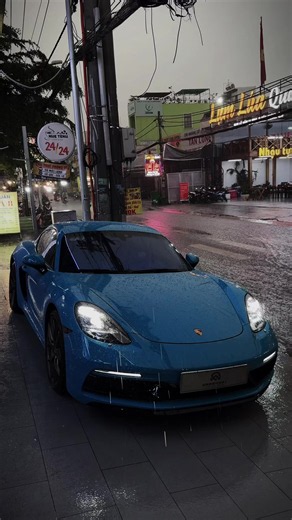 Porsche 718 Cayman 2020 siêu đẹp dưới mưa gia chỉ 3ty368 #greenwayauto #porsche #718cayman