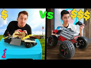 Cheap vs Expensive LEGO RC Car Budget Challenge *ft MoreJStu*