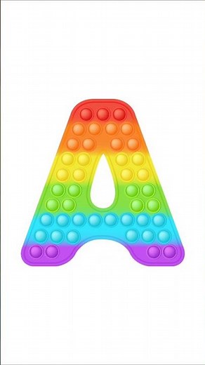 ✨ Rainbow POP IT ABC Song | Fun Alphabet Learning for Kids 🌈