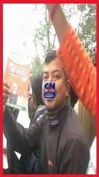 সকাল থেকেই সভাস্থলে উপচে পড়া ভিড়