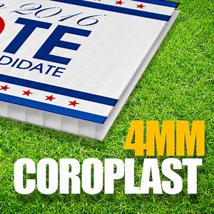[Hot Item] UV Printing Coroplast Signs Yard Sign Lawn Signage