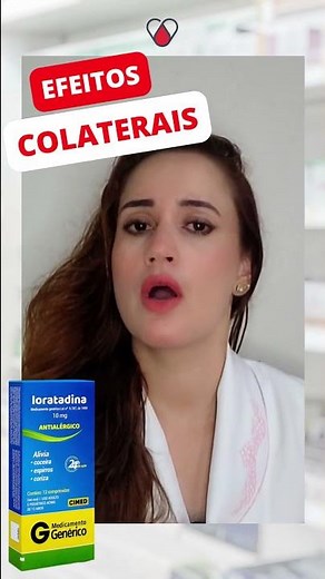 Efeitos Colaterais da Loratadina - Bula Simples