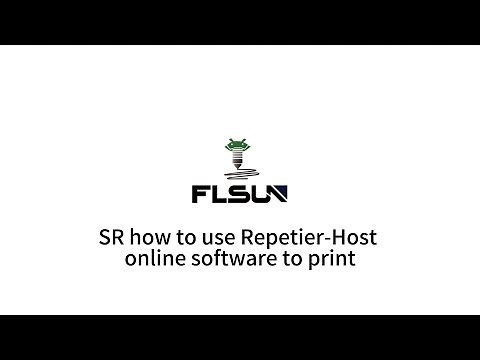 SR how to use Repetier-Host online software to print