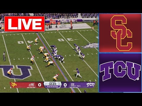 🔴LIVE 🔴TCU Horned Frogs vs USC Trojans/FBS Football Season/ NCAAF College Football 26