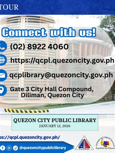 On January 12, 2026, the Quezon City Public Library (QCPL) welcomed the enthusiastic learners of Cascade Sibo QC for a fun‑filled morning of discovery and imagination! The children enjoyed a guided tour of the Children’s Section and an up‑close meetup with the puppeteers and puppets of the Recreational, Education, and Social Activity Section. Their smiles and curiosity truly brought the Children’s Section to life. Thank you, Cascade Sibo QC, for visiting and sharing this joyful learning experien