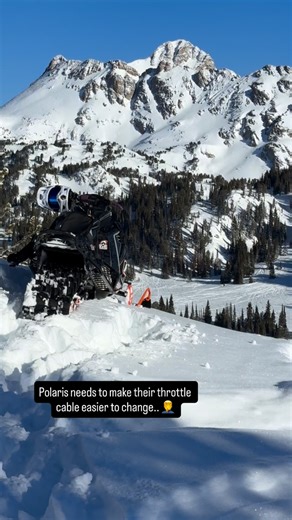 Two48 on Instagram: "To be fair this was my own fault @polarissnow Average Joe tip: carry a butter knife #snowmobile #funny #two48 #explore #montana"